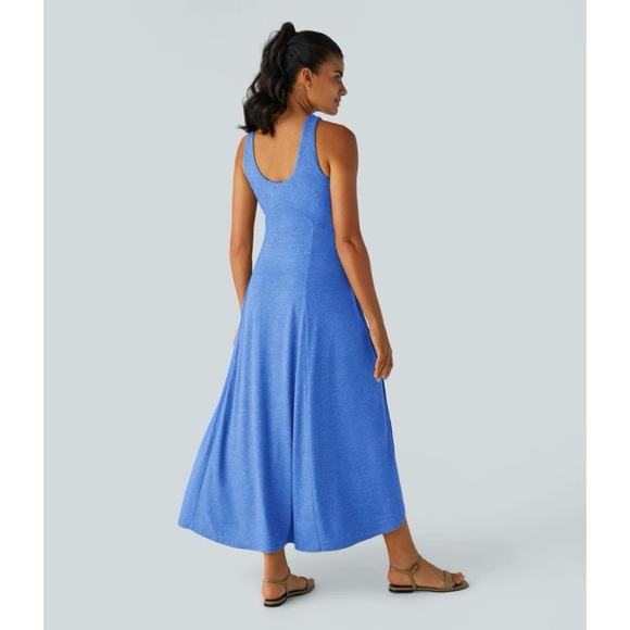 HALARA Powder Blue Athletic Maxi Dress - Picture 2 of 9